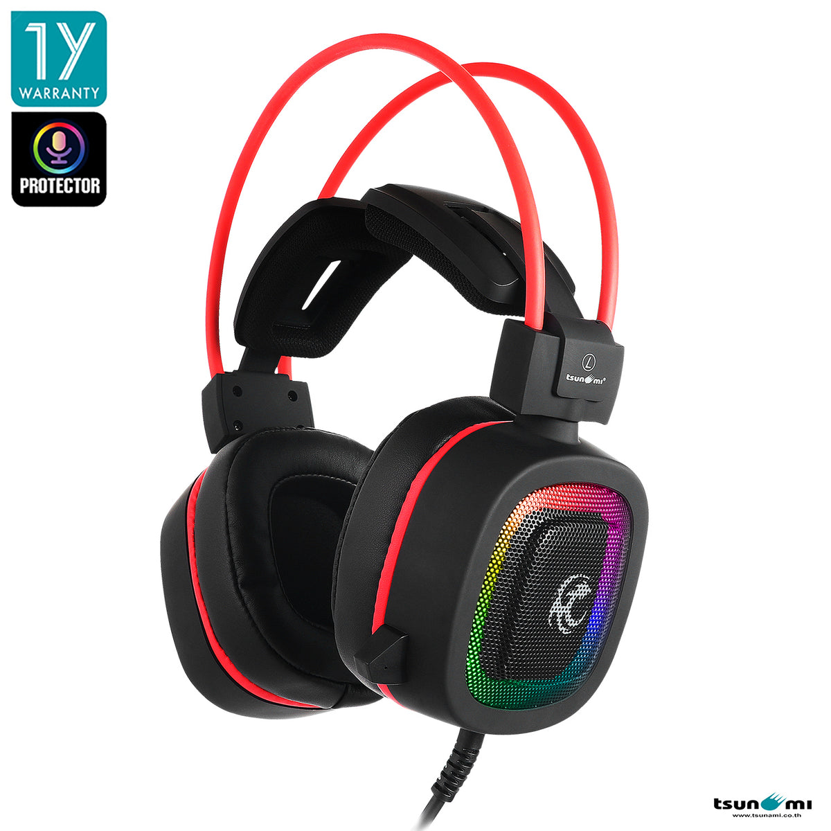 Tsunami m10 7.1 sales surround sound rgb headset