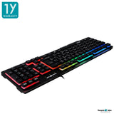Tsunami GK-10 RGB Alloy Panel Backlight Gaming USB Wired Keyboard